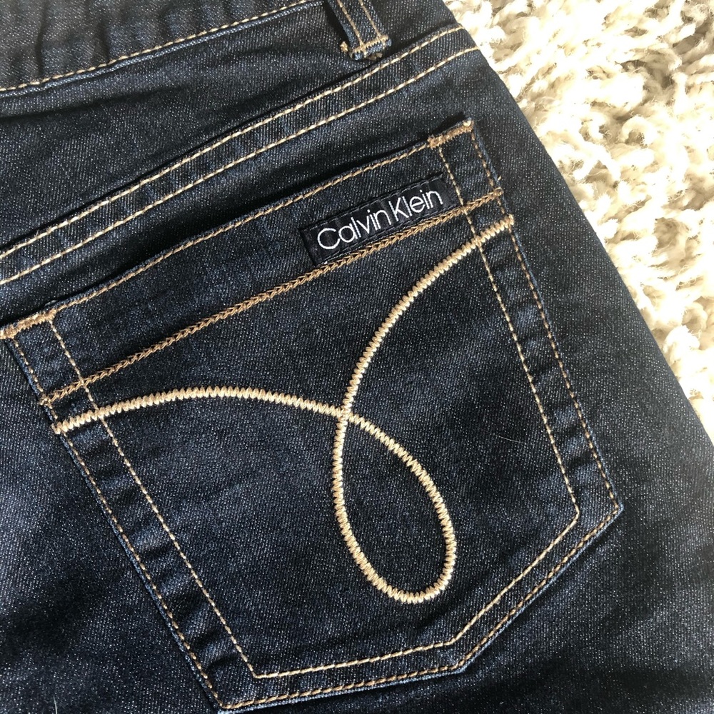 Calvin Klein dark wash jeans size 8